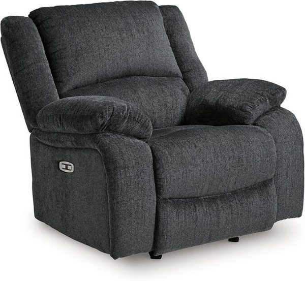 Ashley Power Rocker Recliner with USB, Slate