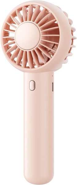Gaiatop Mini Handheld Fan, Rechargeable 3-Speed Personal Fan, Pink