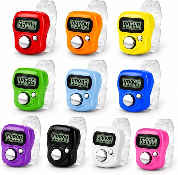 KTRIO Electronic Finger Tally Counter, 5-Digit LCD Clicker