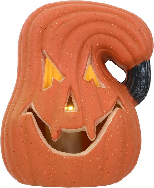 Halloween LED Pumpkin Light, 6 x 4.7 inch Table Decor