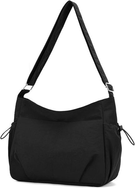 Nylon Hobo Shoulder & Crossbody Bag