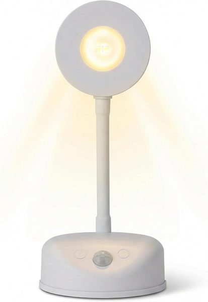 Motion Sensor LED Wall Light, Rechargeable, 3 Colors, Magnetic Mount