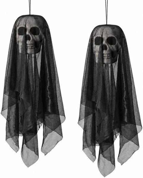 Hanging Ghost Skeleton Decor, 23.6 inch Yard Prop
