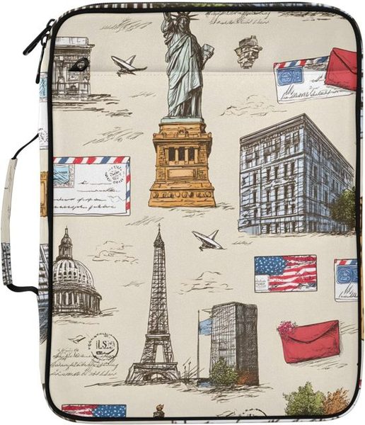 3-Ring Zipper Binder Pouch